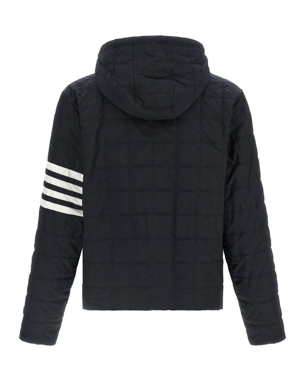 Thom Browne Blue '4Bar' Ripstop Shiny Jacket for men