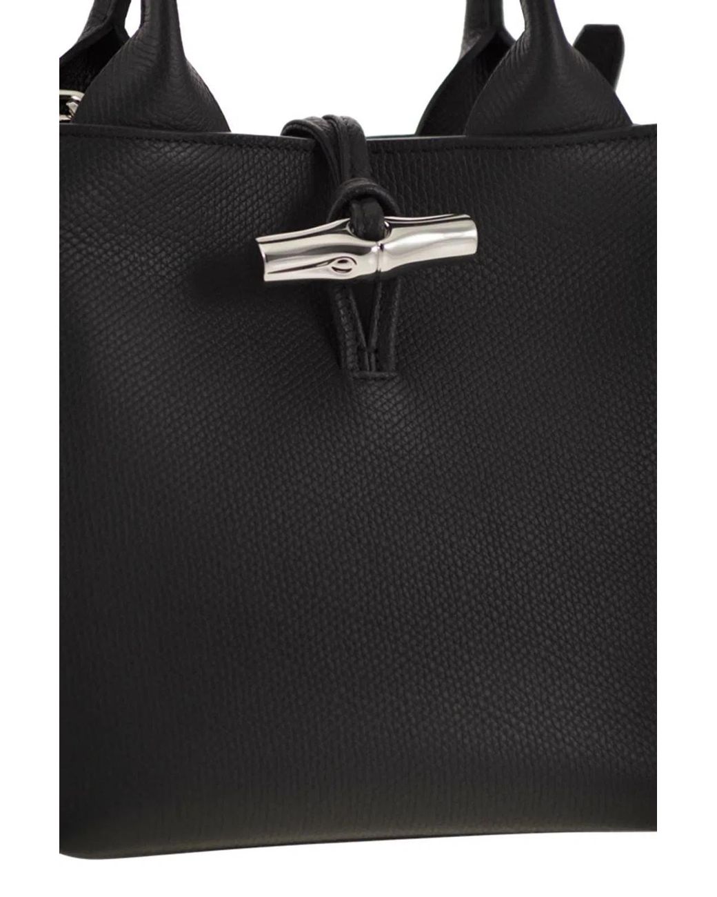 Longchamp Black Le Roseau