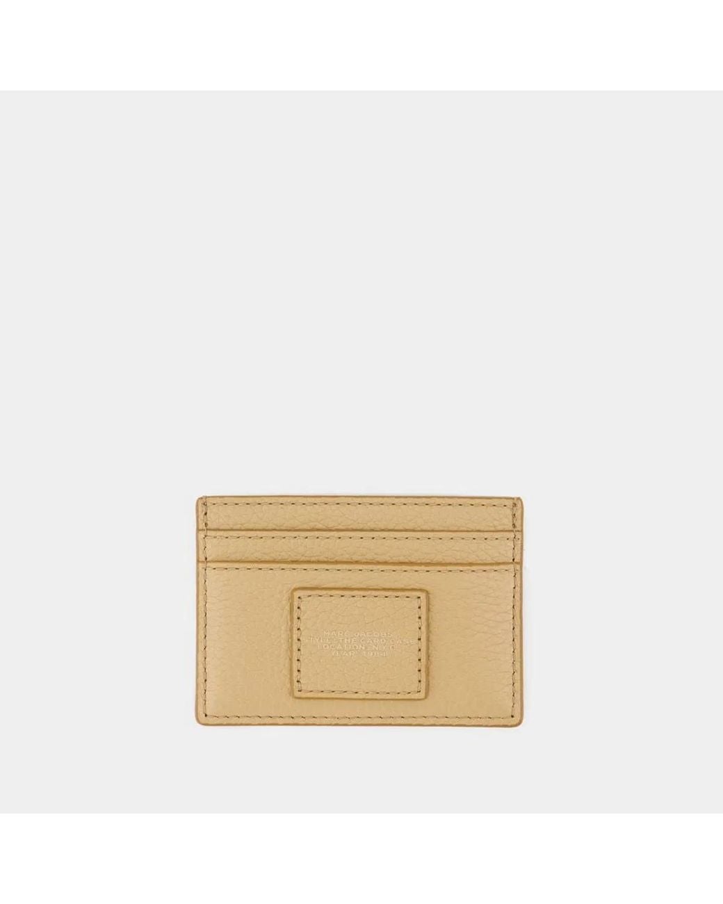 Marc Jacobs Natural Card Holder