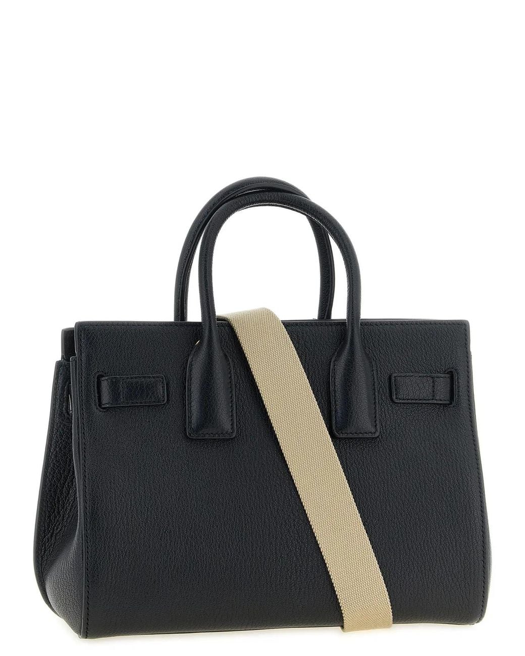 Saint Laurent Black 'Sac De Jour' Small Handbag