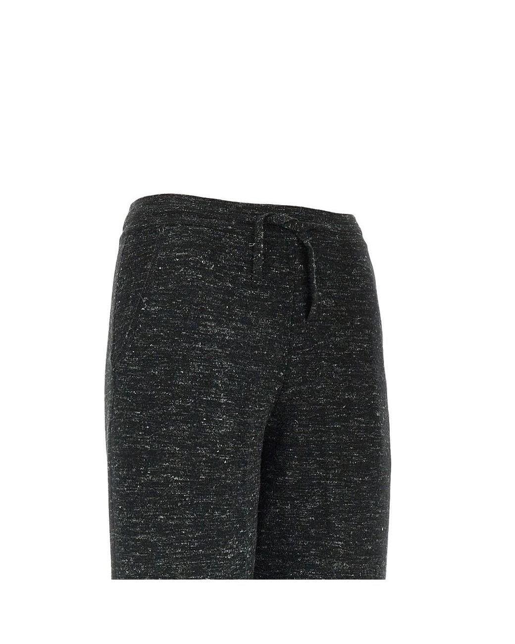 Isabel Marant Black Isabel Marant Etoile Kira Knitted Sweatpants