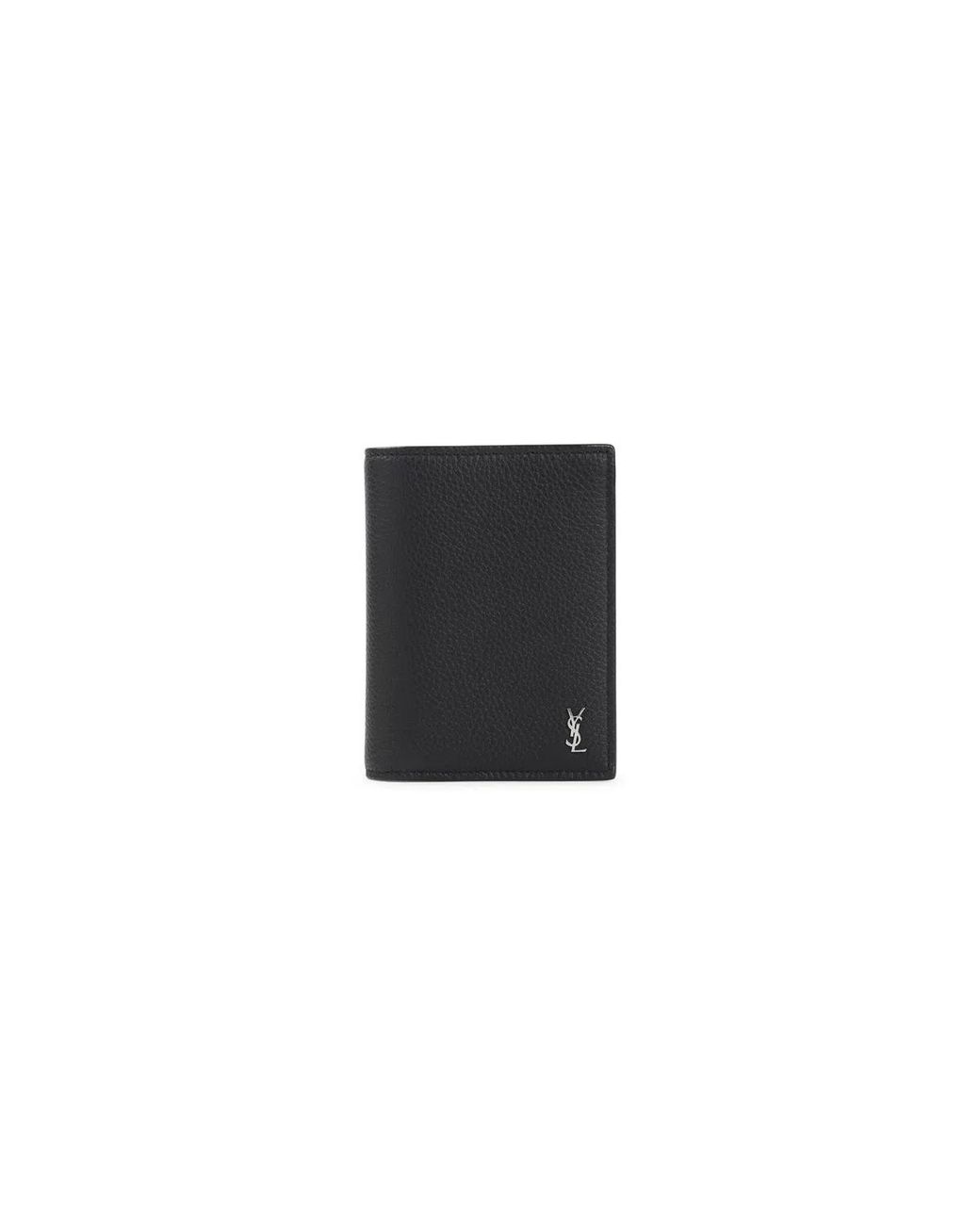 Saint Laurent Black Ysl Wallet for men