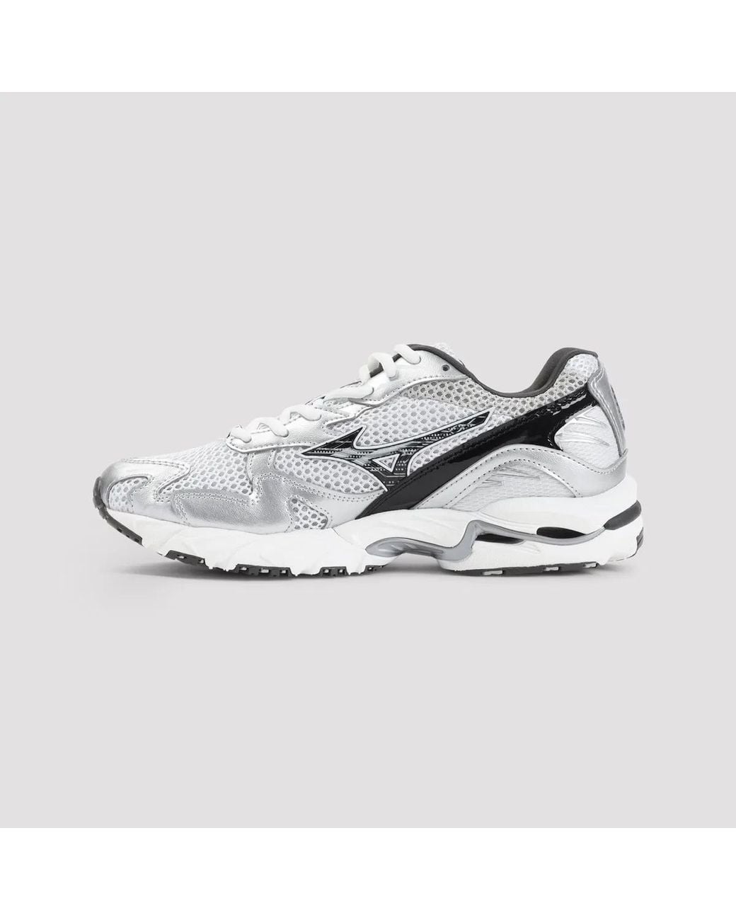Mizuno White Cloudscape Sand Wave Rider 10 Sneakers