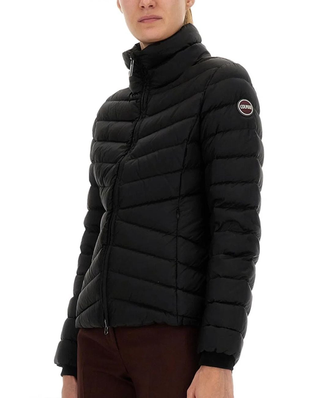 Colmar Black Piumino Con Polsini