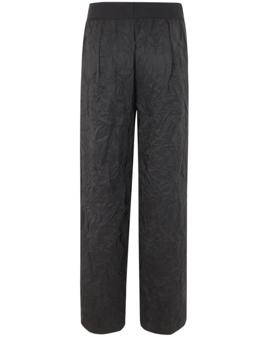 Maria Calderara Gray Long Trousers