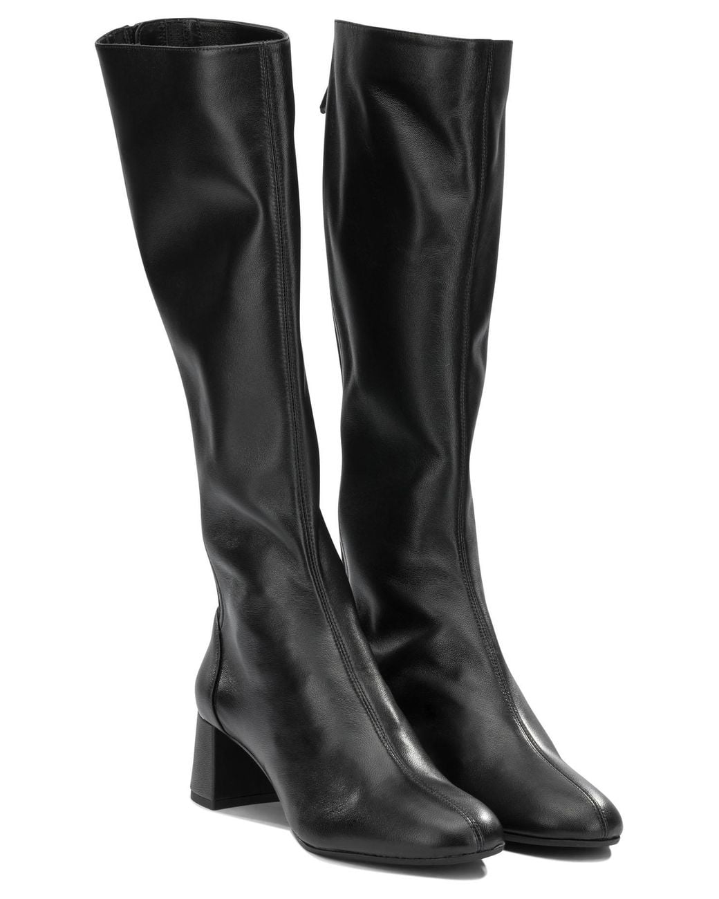 Aquazzura Black "Saint Honore 50Mm" Knee-High Boots