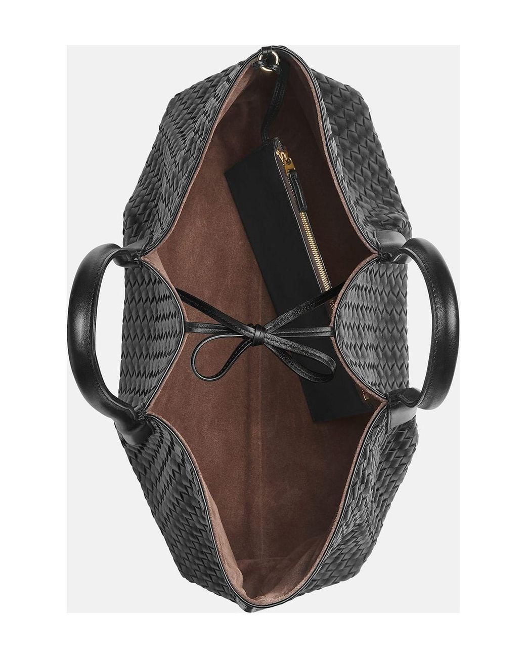 Bottega Veneta Black Pinacoteca Tote Bag