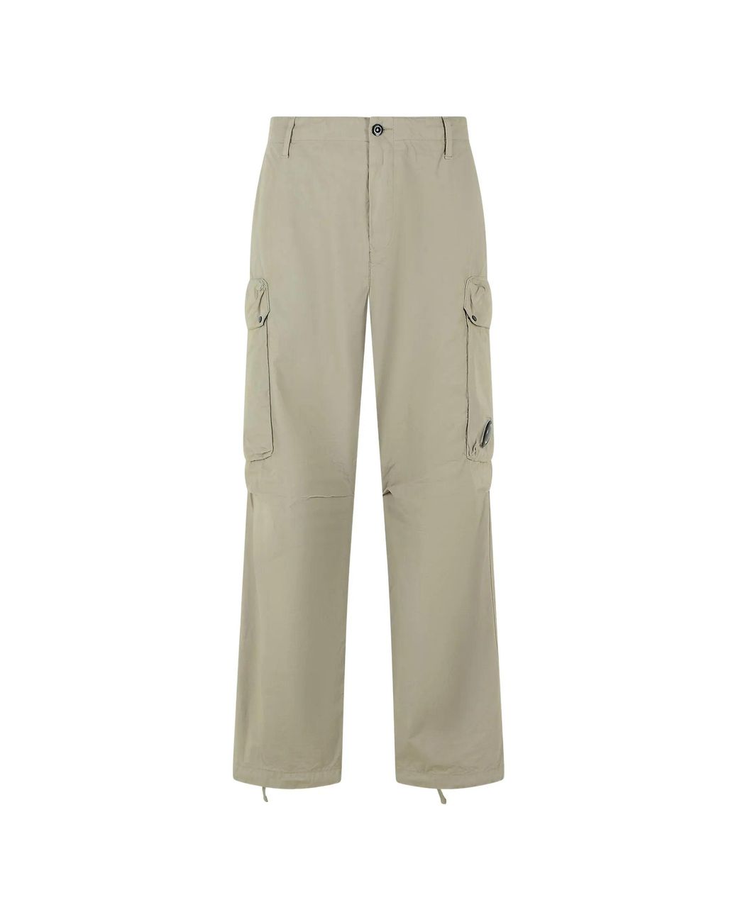 C P Company Natural Cotton Cargo Pants