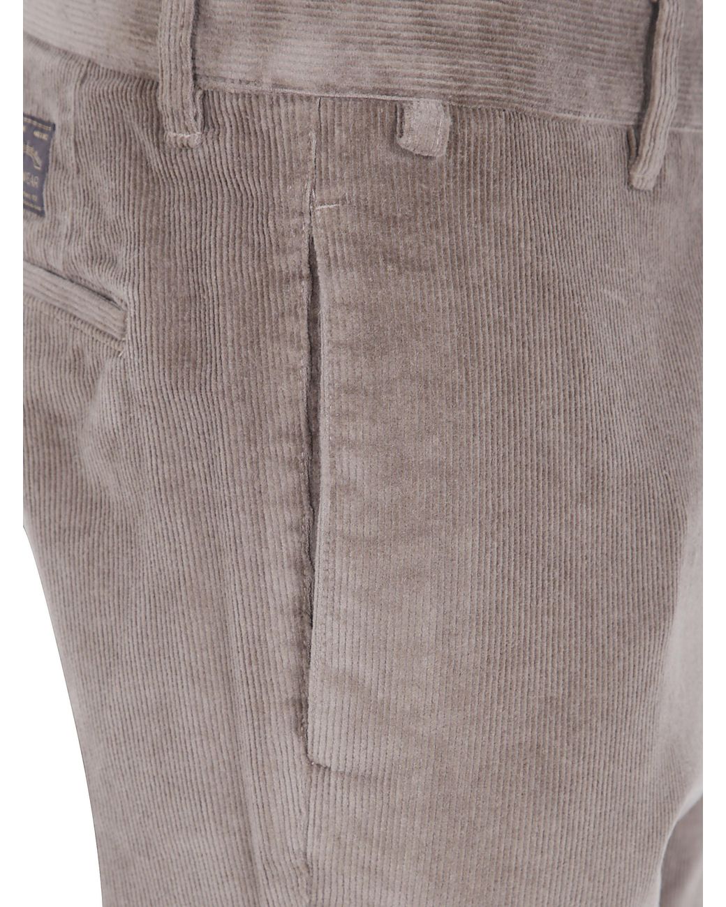 Incotex Gray Classic Regular Chino for men
