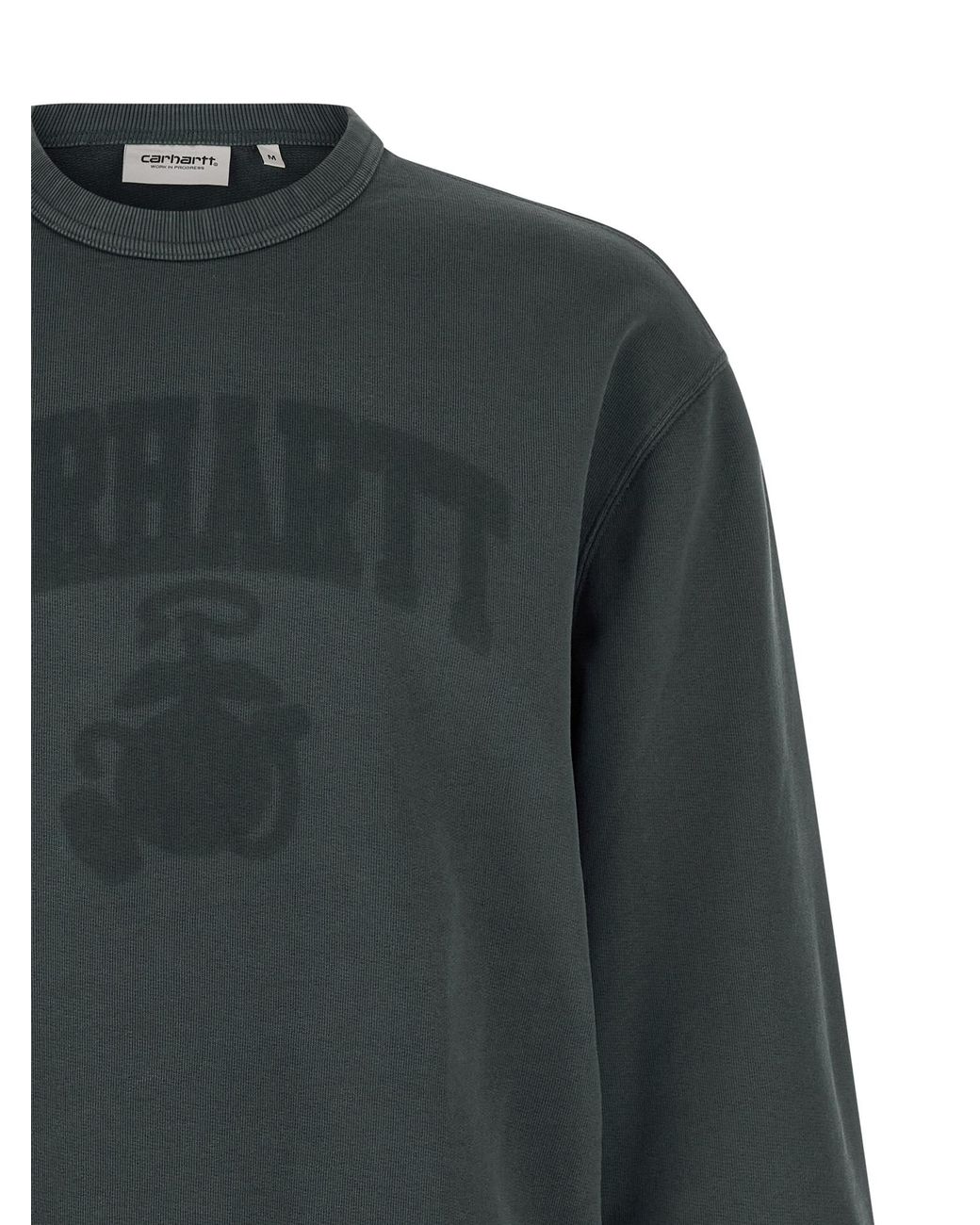 Carhartt Gray 'Faded Pond Corps' Sweatshirt for men