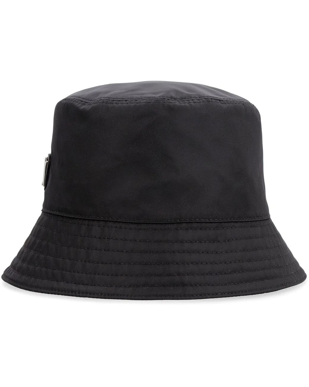 Prada Black Bucket Hat