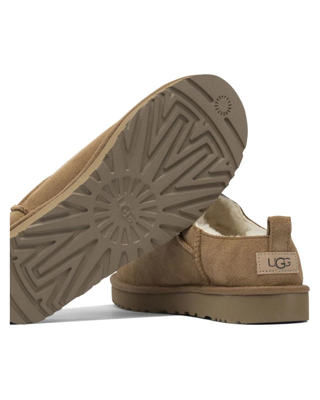 Ugg Brown "Classic Micro" Ankle Boots