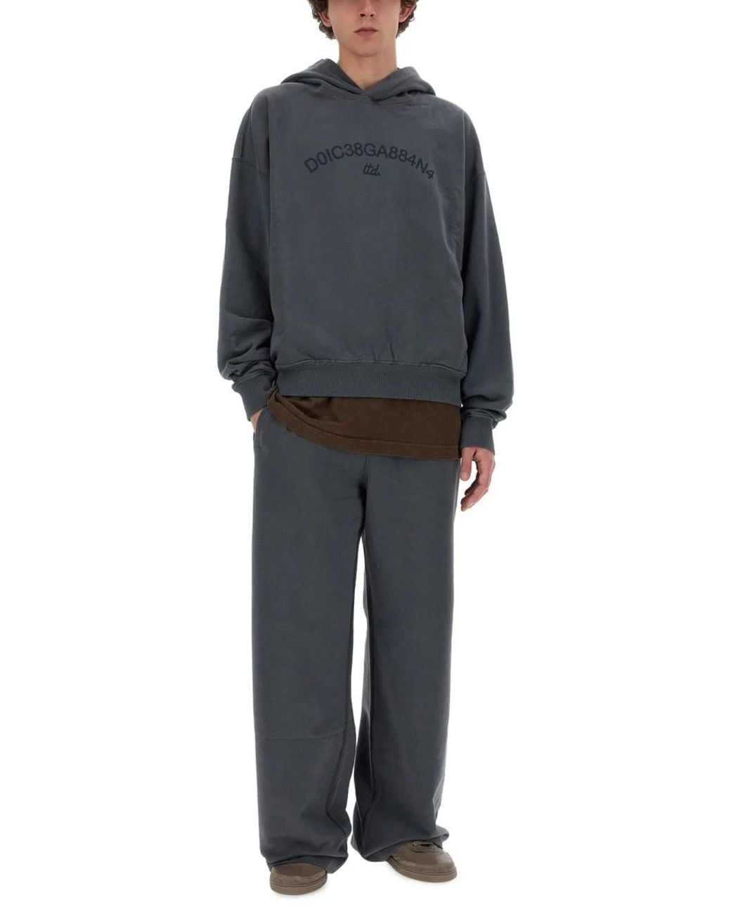 Dolce & Gabbana Gray Dolce & Gabbana Jogging Pants for men