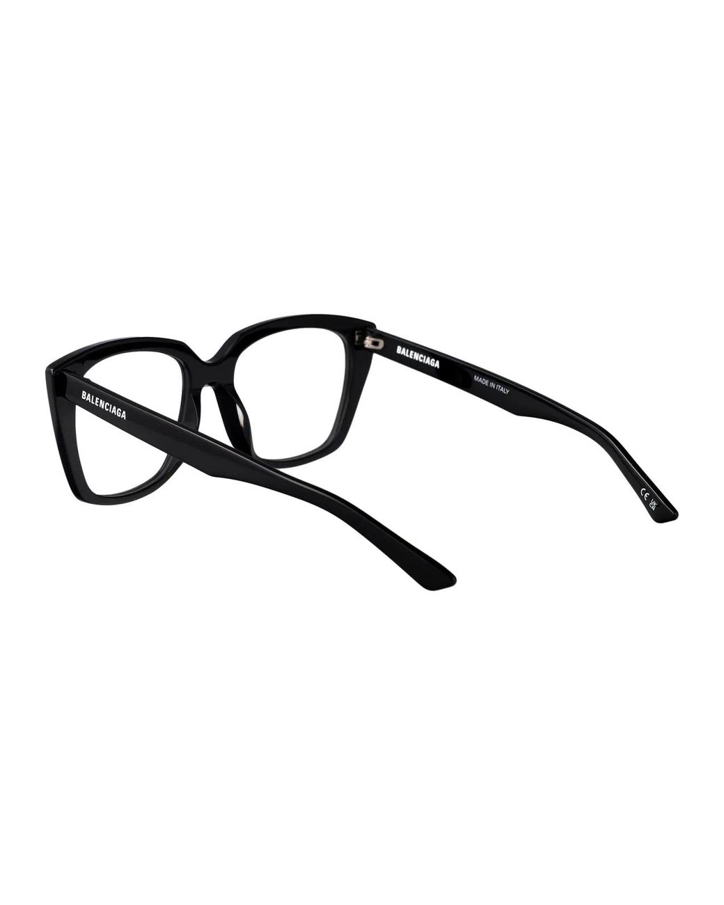 Balenciaga Black Eyeglasses Bb0062O 001 Transparent/18/140
