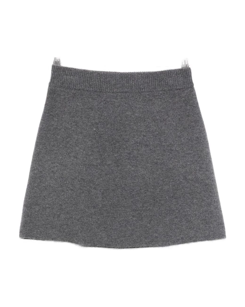 Lisa Yang Gray Clare Skirt