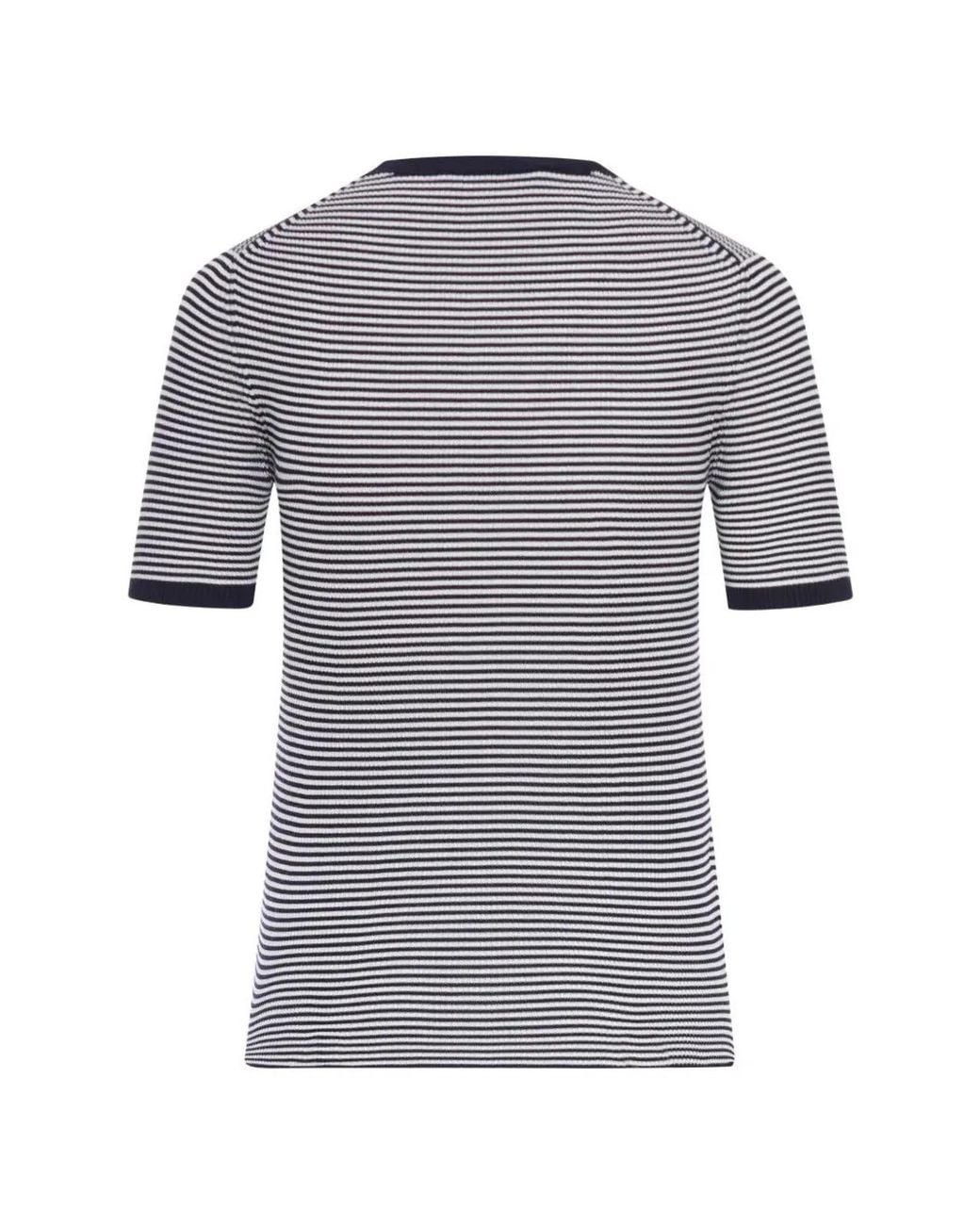 Prada Gray Embroidered Silk T-Shirt