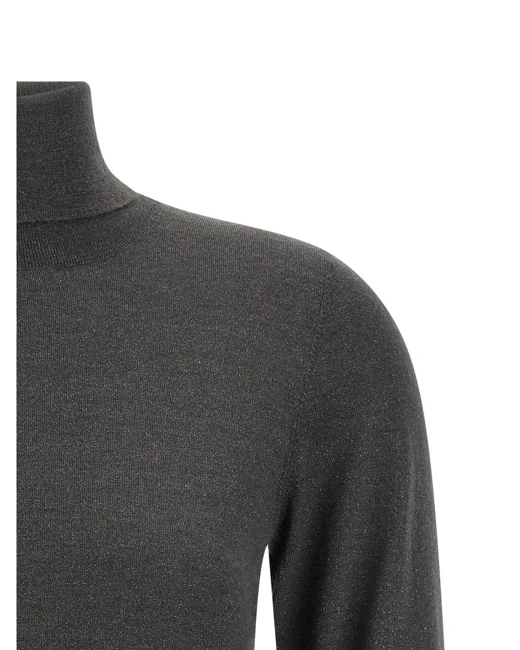 Brunello Cucinelli Black Cashmere Cardigan Clothing