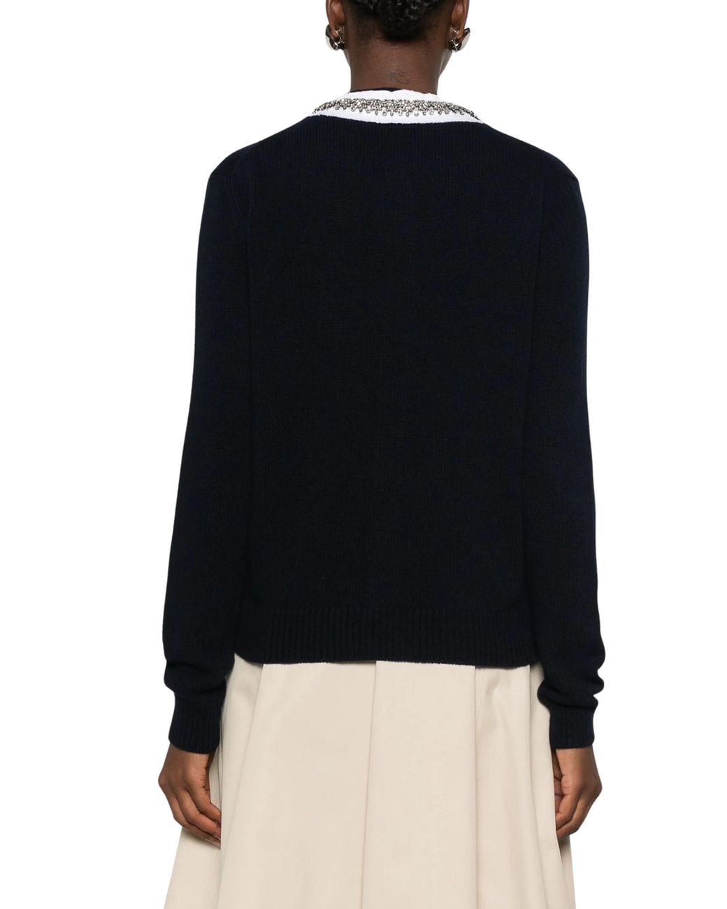 Prada Blue Knitwear