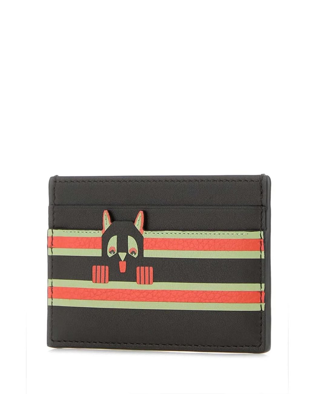 Loewe Black Dark Leather Card Holder