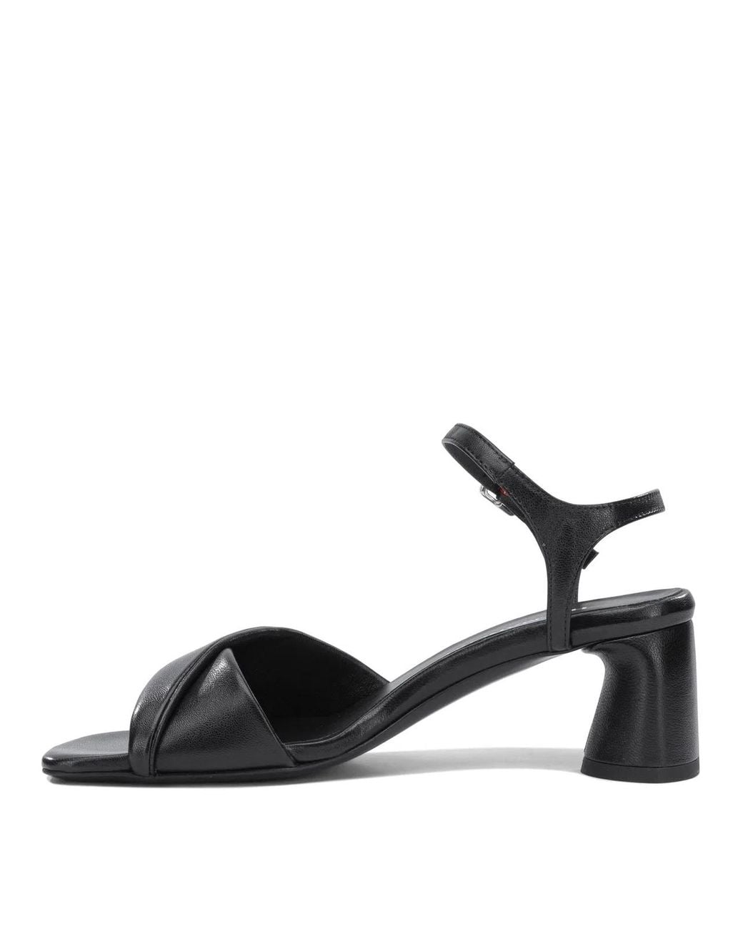 Halmanera Black Sandals