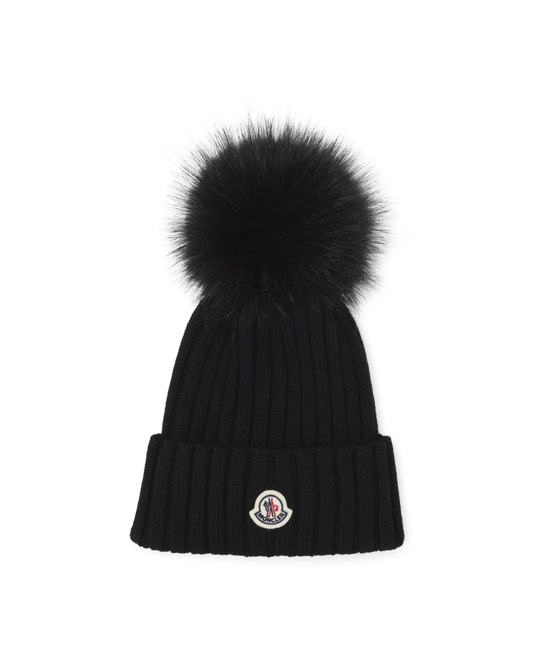 Moncler Black Wool Hat