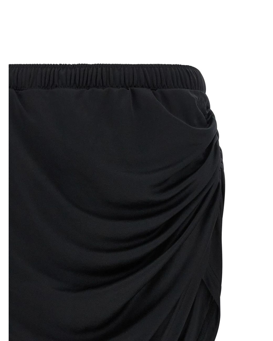 Courreges Black 'Twist Sport' Skirt