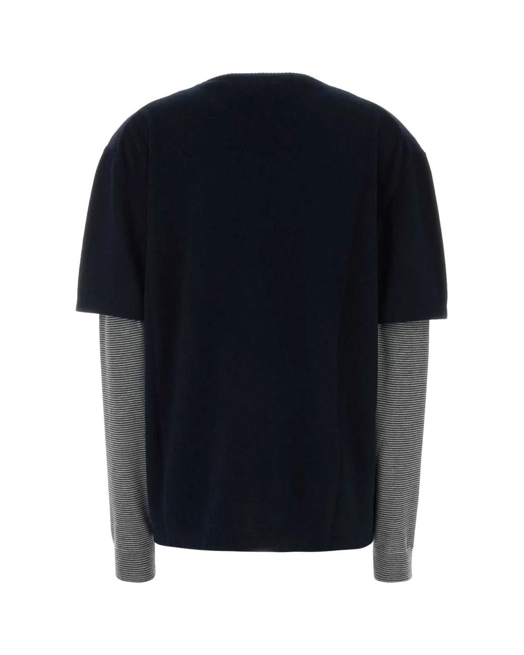 Miu Miu Blue Midnight Wool Blend Sweater