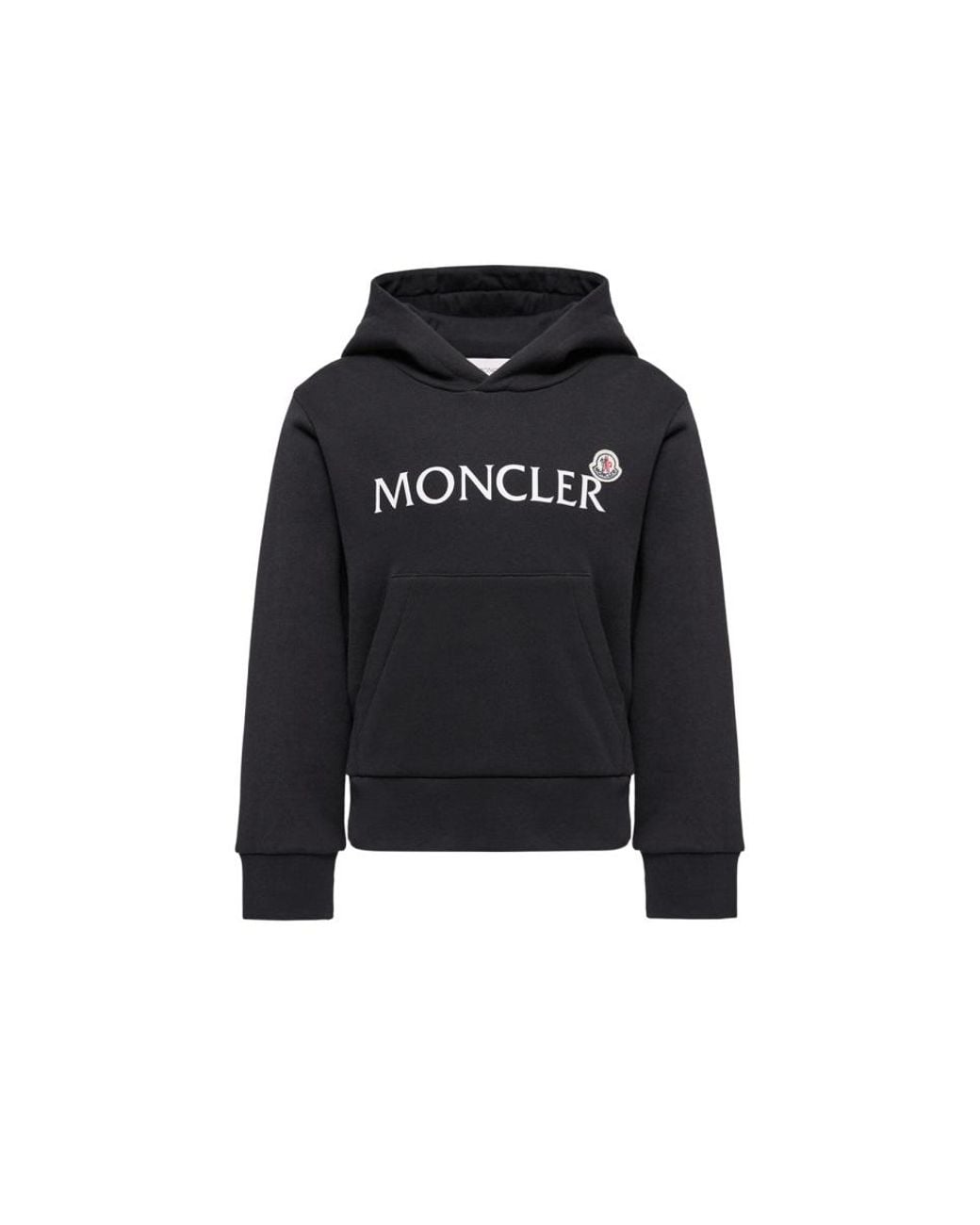 Moncler Black Sweatshirt With Logo