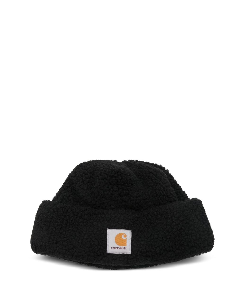 Carhartt Black Prentisbea Knit Beanie Hat for men