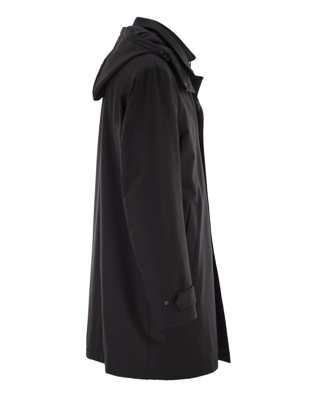 Fay Black Morning Coat Travel for men