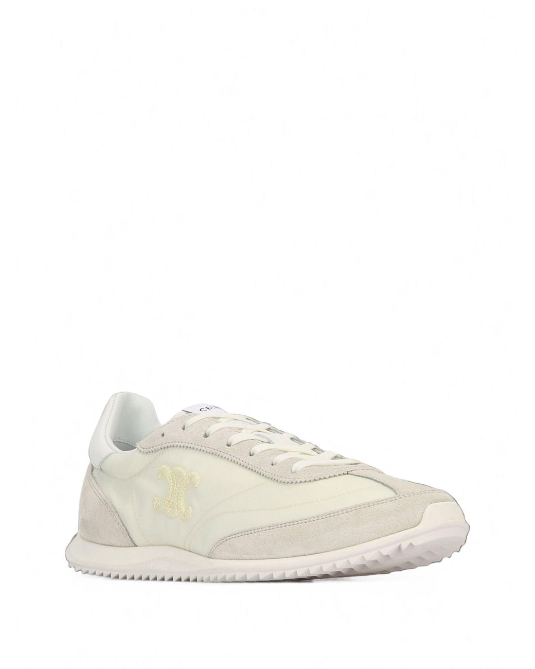 Céline White Low Top Sneaker W Triomphe 15