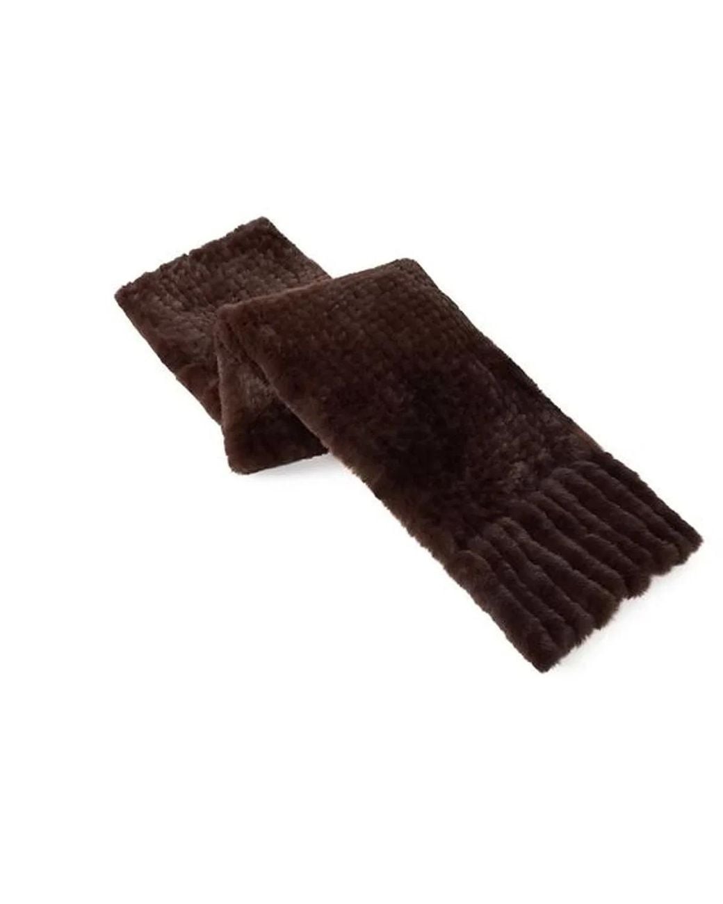 Pinko Brown Polyester Fashion Scarf