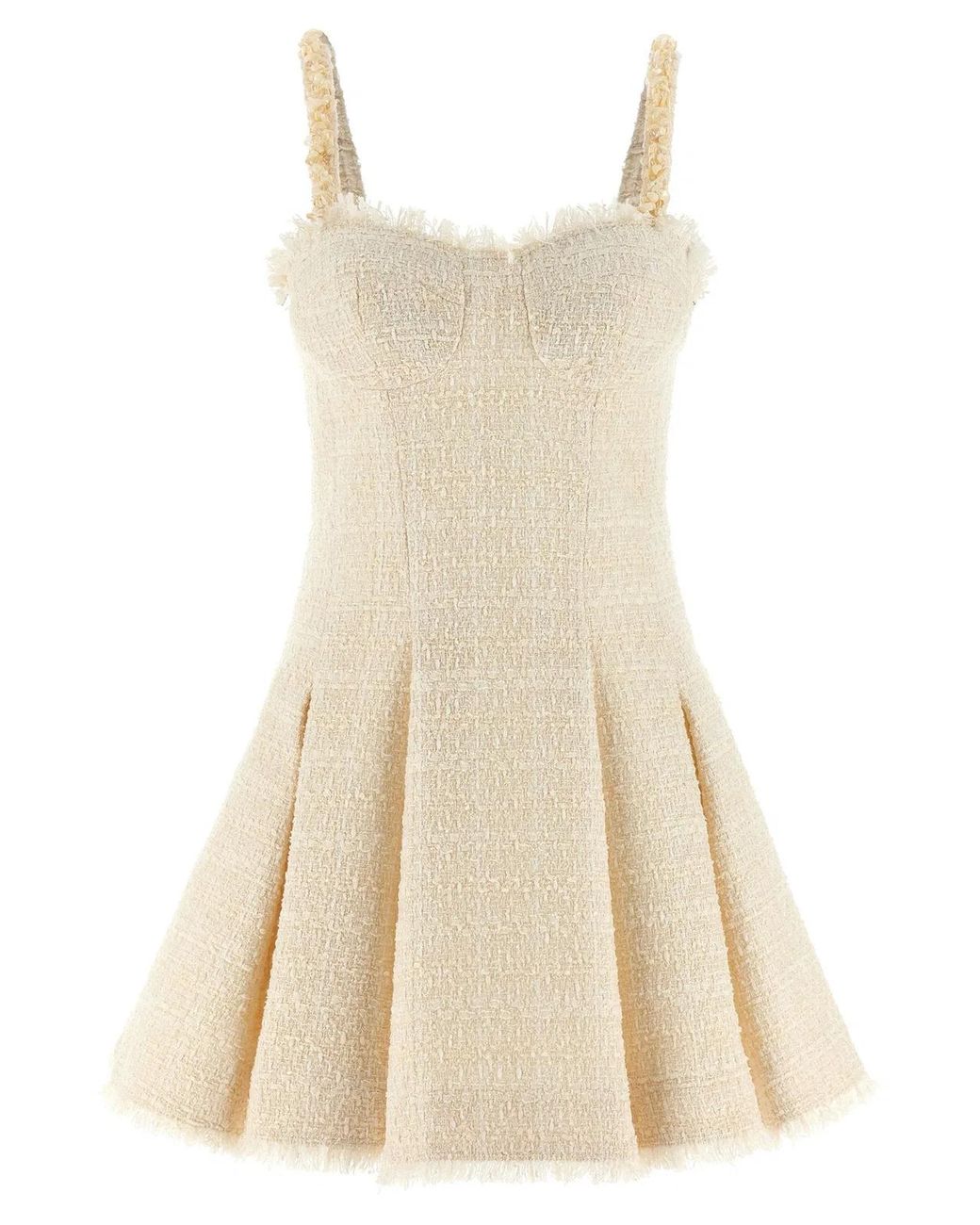 Balmain Natural 'Conchiglie' Dress