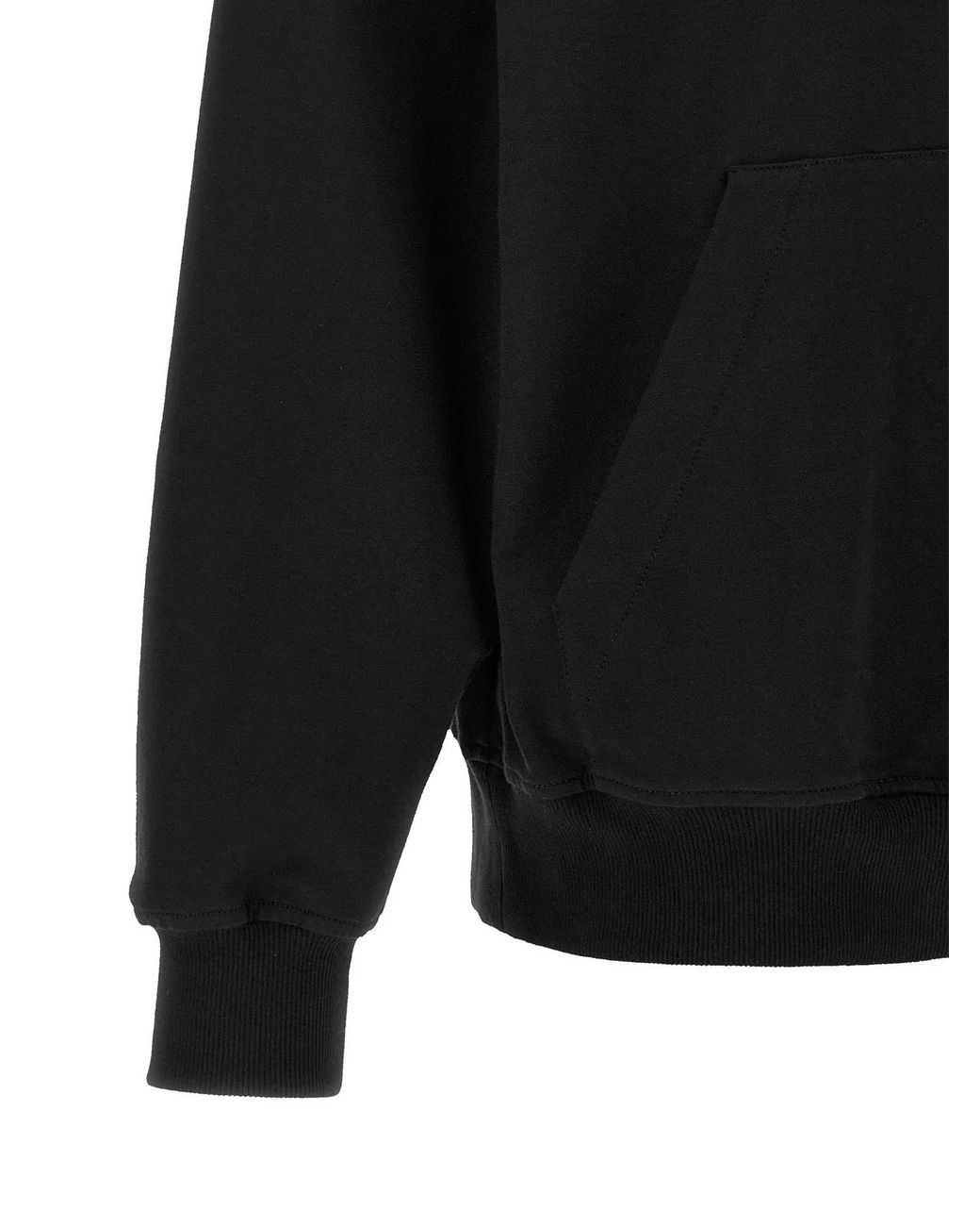 Brunello Cucinelli Black Cotton Sweatshirt Clothing