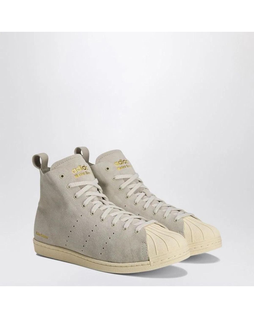 Adidas Natural Sneaker Superstar Hi Mist Stone/Wonder/ Metallic for men
