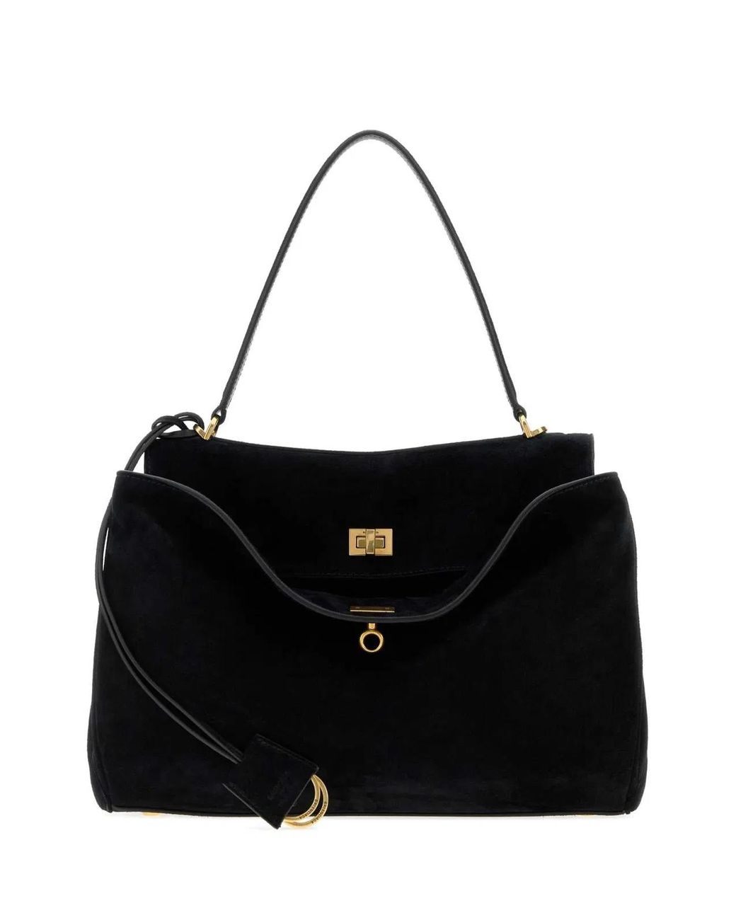 Balenciaga Black Rodeo Top Handle M