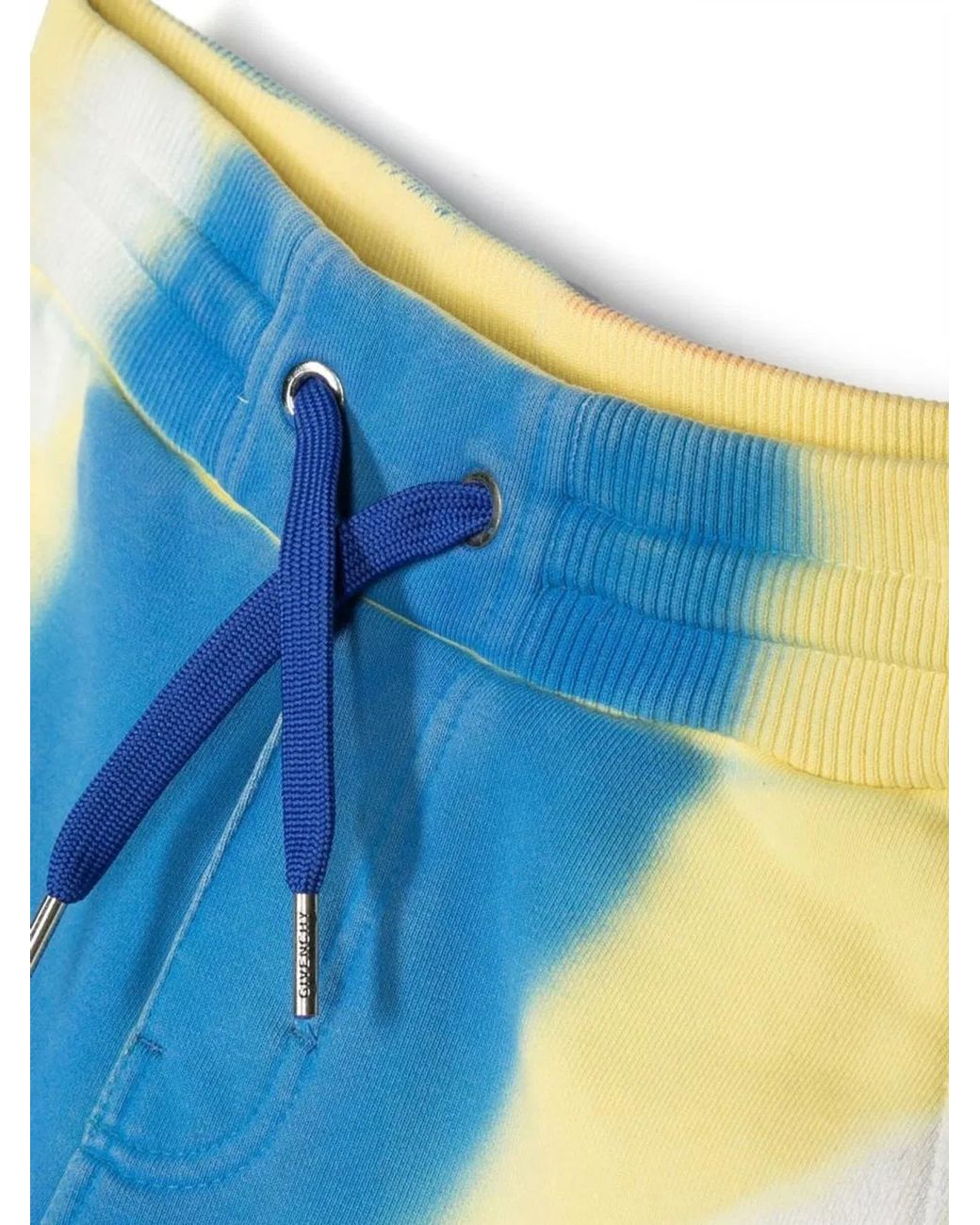 Givenchy Blue Bermuda Shorts Side Logo