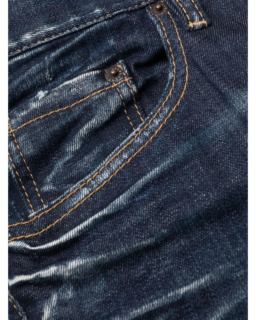 DSquared² Blue Denim Style Trousers for men