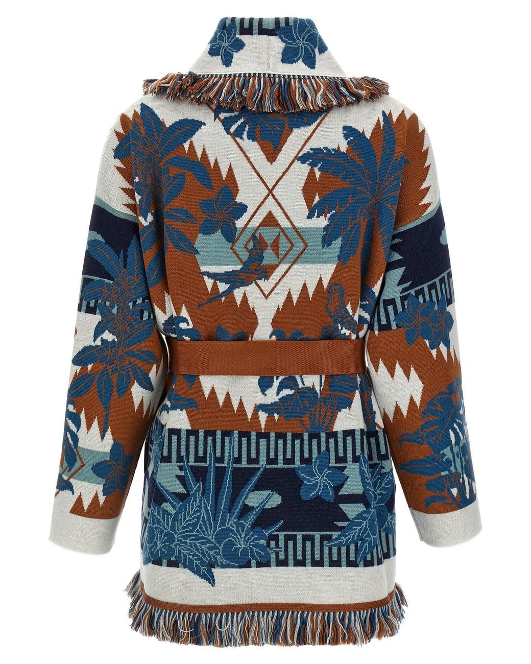 Alanui Blue 'Island Soul' Cardigan