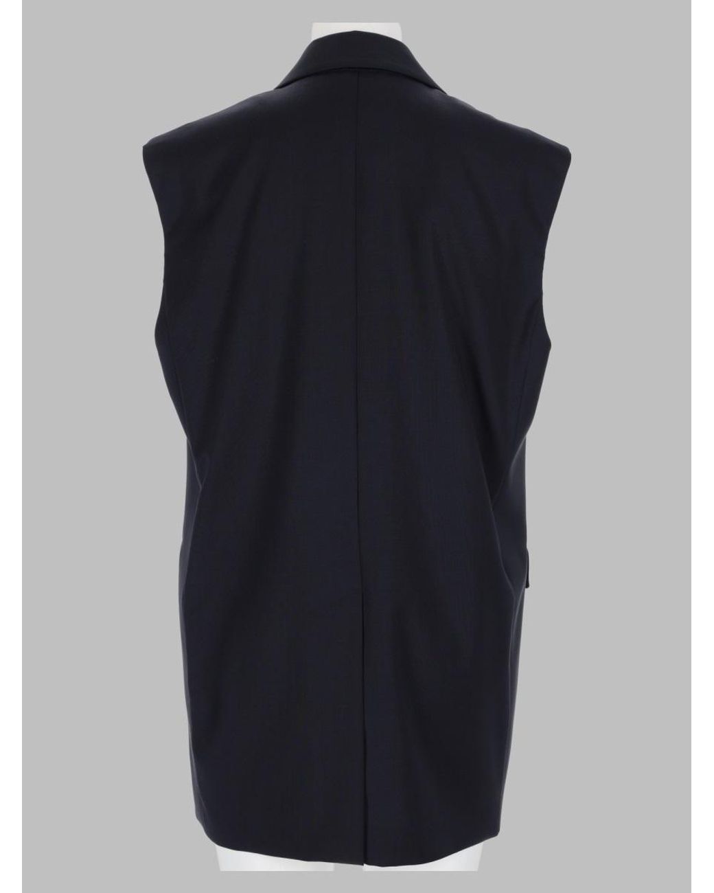 Max Mara Blue Giacca Smanicata