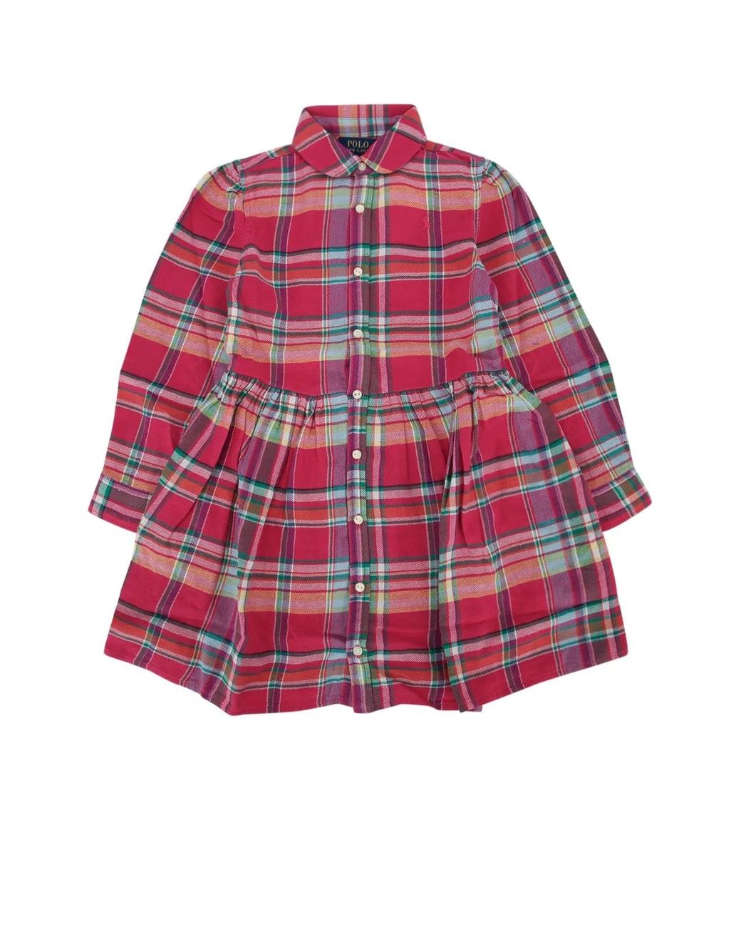 Polo Ralph Lauren Red Jr Woven Shirt Dress