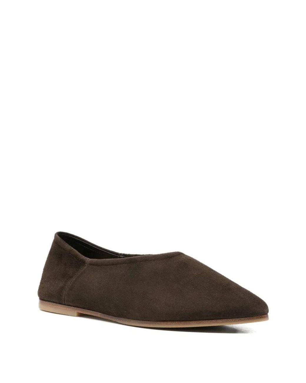 babú Milano Brown Umber Ballet Flats