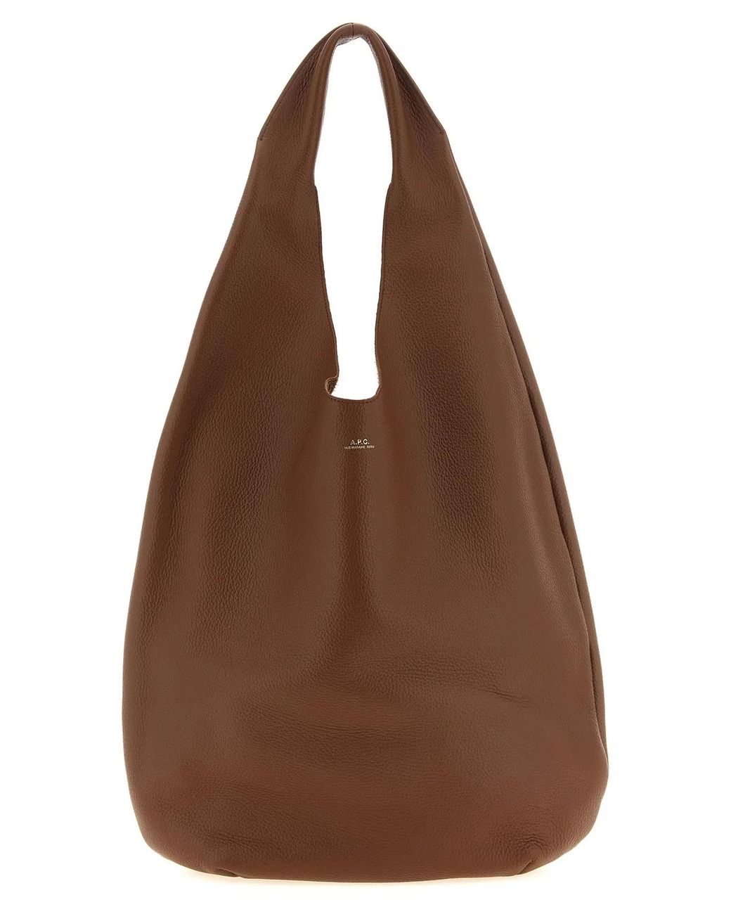 A.P.C. Brown 'Le Neige' Shoulder Bag