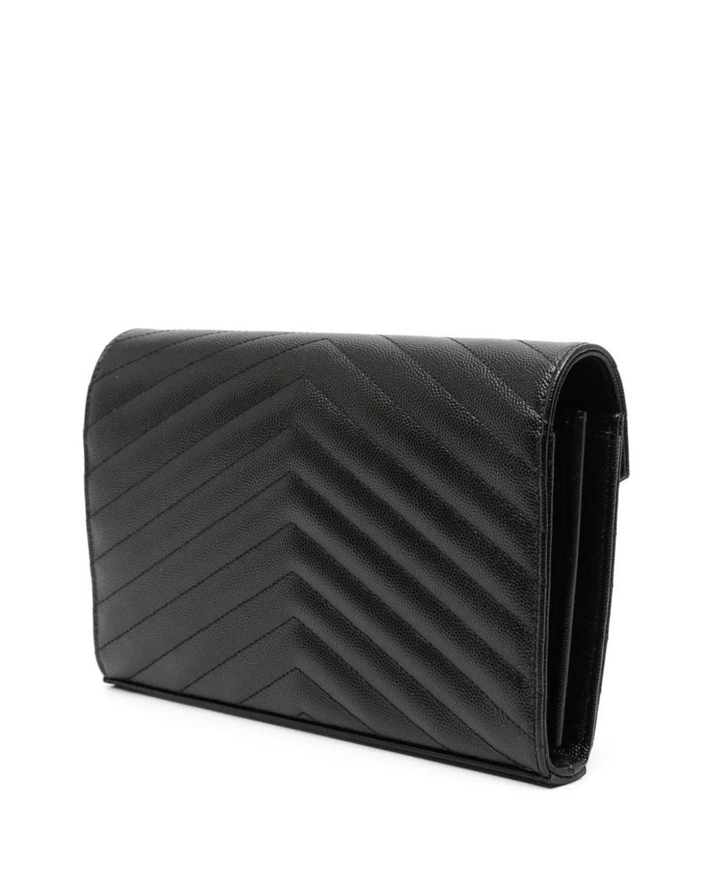 Saint Laurent Black Chain Wallet