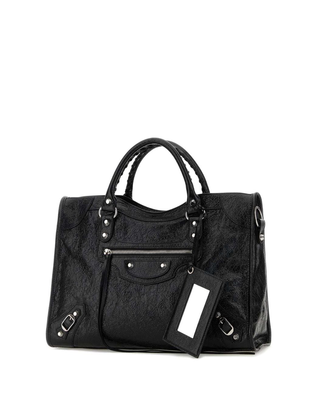 Balenciaga Black Le City Medium Handbag
