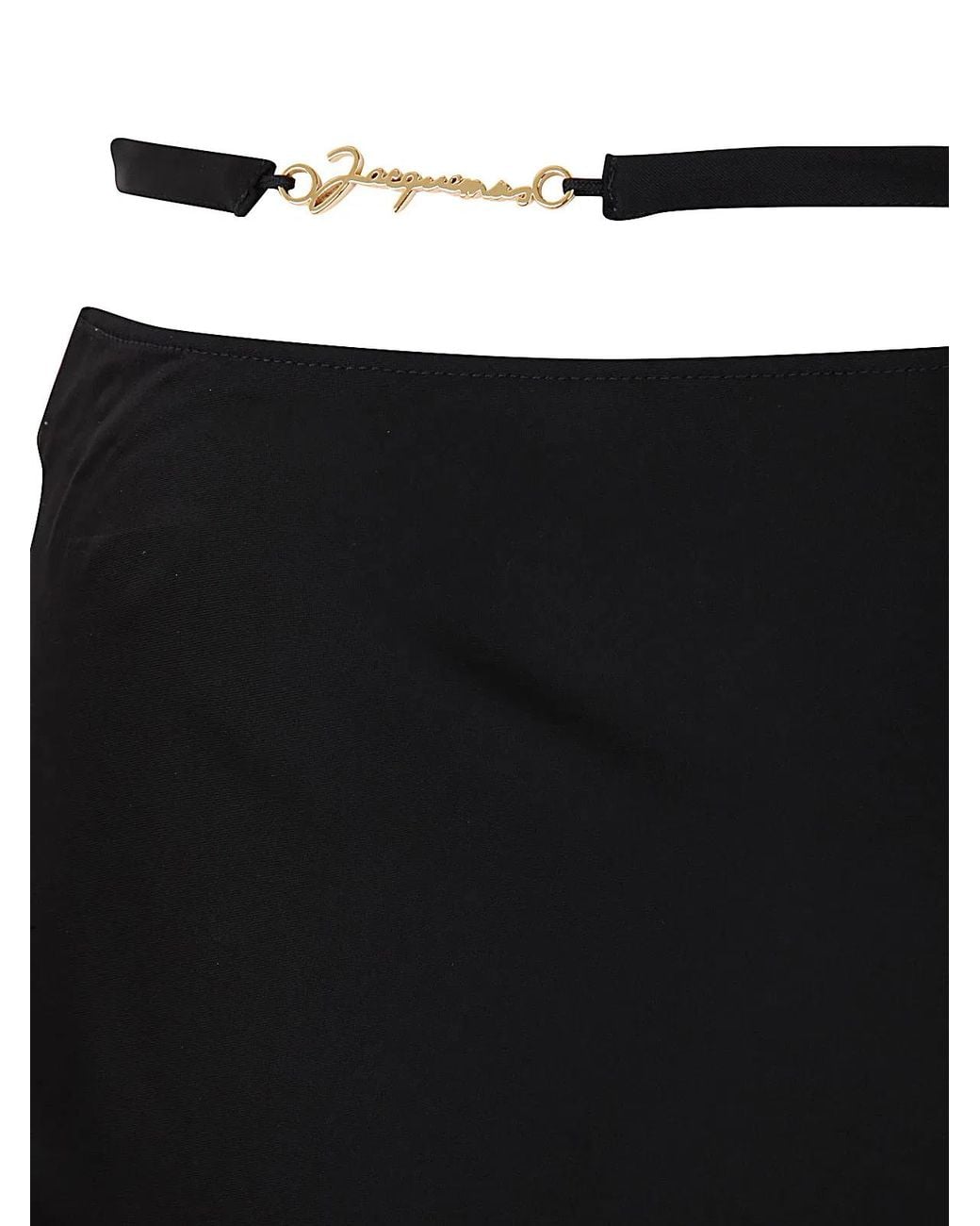 Jacquemus Black La Jupe Notte