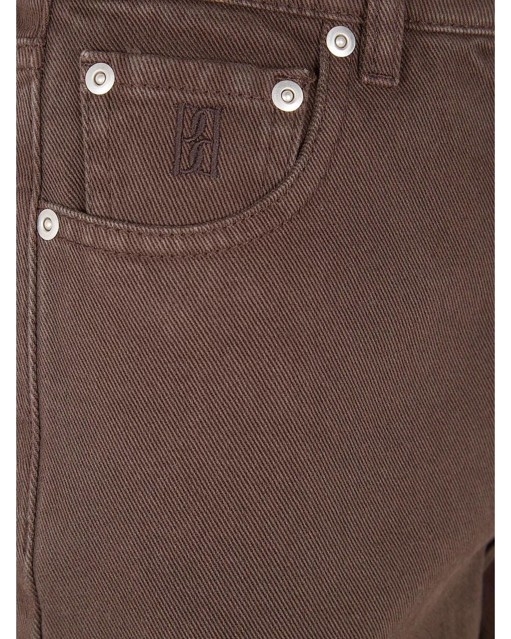 By Malene Birger Brown "Houston" Flared Trousers
