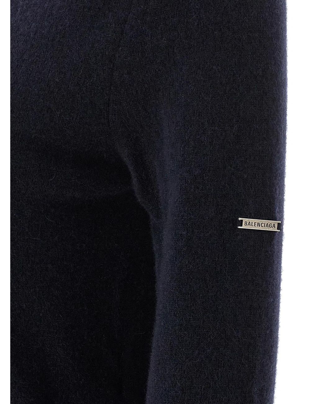 Balenciaga Blue Cashmere Cardigan Clothing
