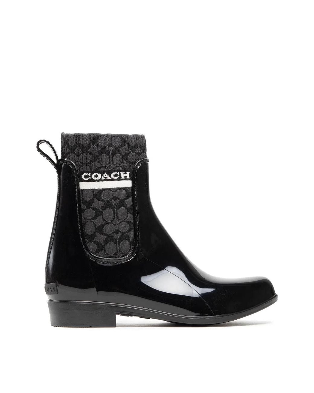 COACH Black Rivington Bootie