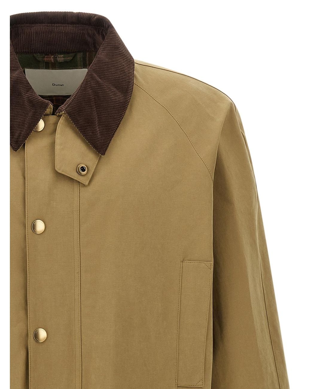 DUNST Green Waxed Cotton Jacket for men